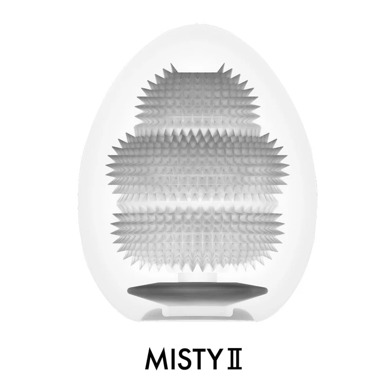 TENGA EGG MISTY II - Vodootpornik prozirni stimulator za uzbudljive trenutke