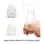 TENGA EGG Misty - Vodootporni seksualni stimulator bijeli 7cm
