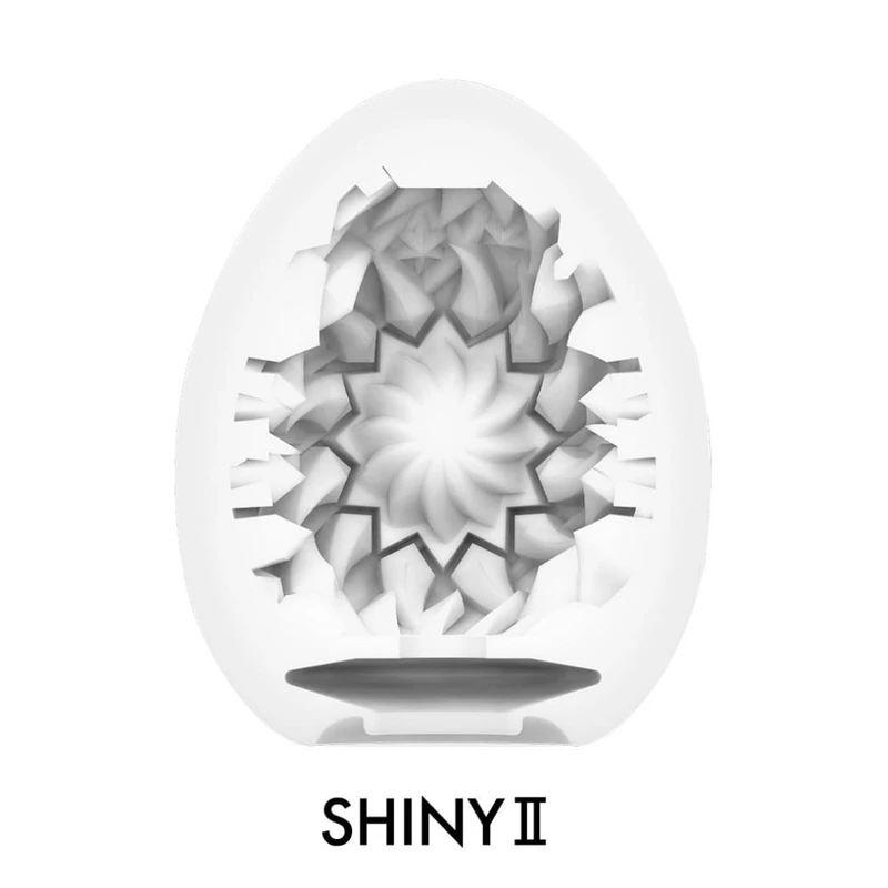 TENGA EGG SHINY II - Prozirni vodootporni stimulans za užitak 7cm