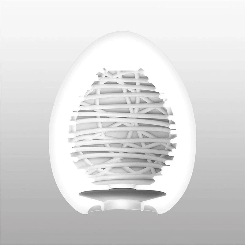 TENGA EGG SILKY II - Delikatni užitak u bijeloj boji, vodootporni 6cm