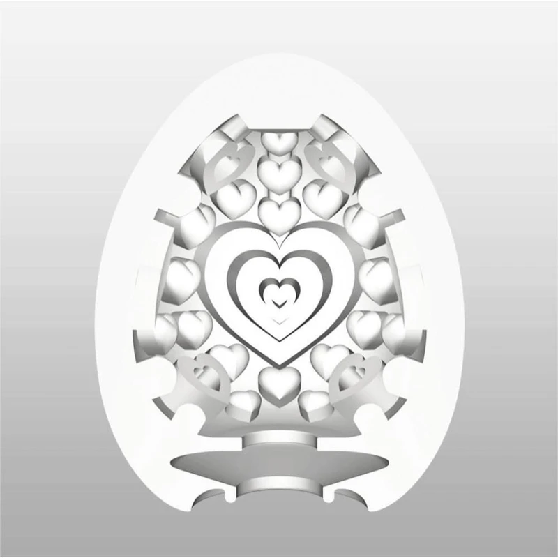 Tenga EGG: Super Stretch Sensations za muškarce 7cm - vodootporni, prozirni ljubavni pomoćnik