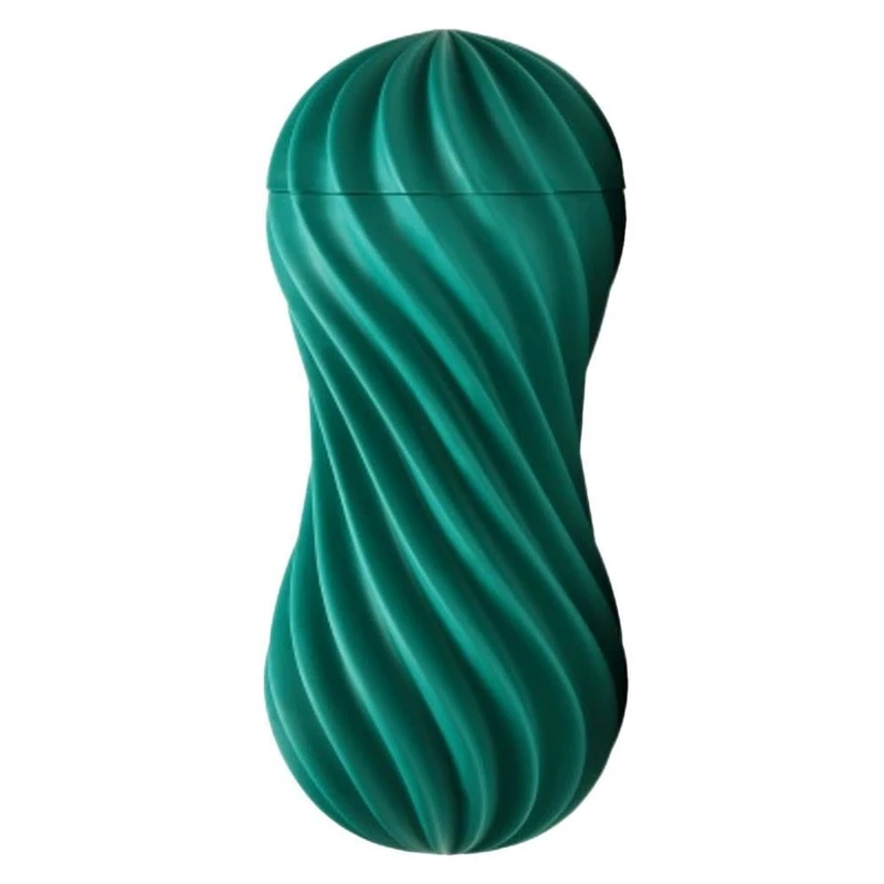 TENGA FLEX FIZZY GREEN - Vodootporni masturbator sa dinamičnom stimulacijom