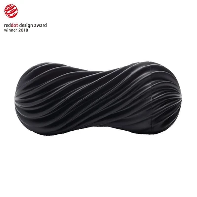 Tenga Flex Rocky Black - Vodootporni Stimulator za Odrasle, 16,5 cm - Sexy Shop