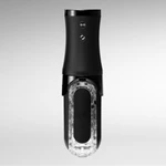 TENGA FLIP 0 (ZERO) ELECTRONIC VIBROTATION - Crni Vibrator sa Vodootpornom Funkcijom