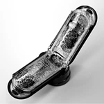 TENGA FLIP 0 (ZERO) ELECTRONIC VIBROTATION - Crni Vibrator sa Vodootpornom Funkcijom