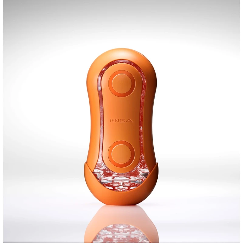 Tenga FLIP ORB Sunset Orange - Vodootporni elastični stimulator za odrasle