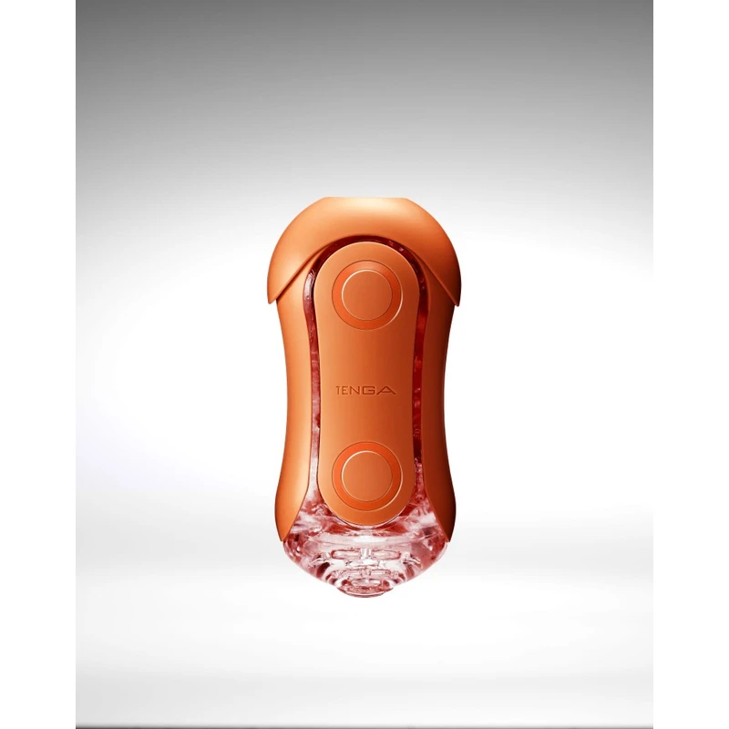 Tenga FLIP ORB Sunset Orange - Vodootporni elastični stimulator za odrasle