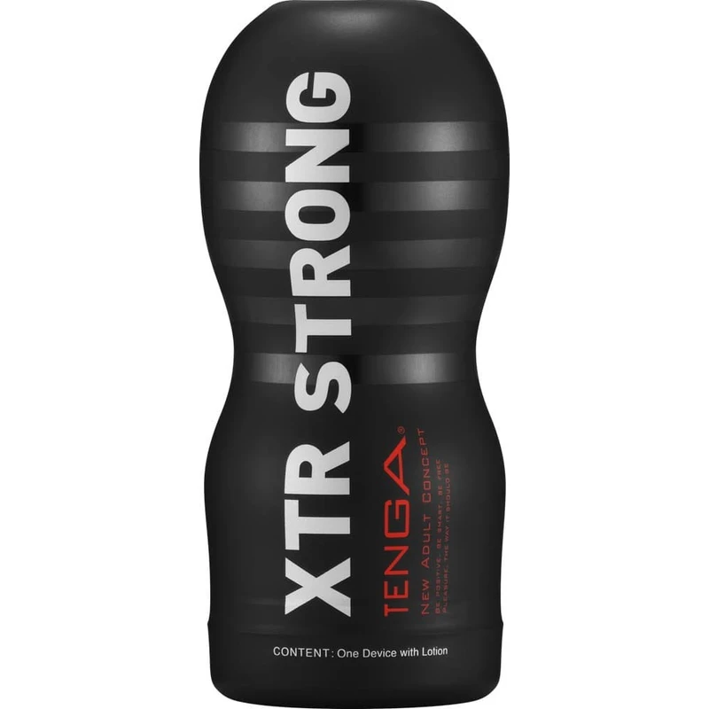 TENGA ORIGINAL VACUUM CUP EXTRA STRONG 15,5cm crni vodootporni