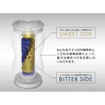 Tenga Premium Sensation Cup - Vodootporni masturbator sa dvostrukim stimulacijom, 14,5 cm, plava/zlatna