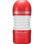 Tenga Rolling Head Cup - Crvena/Bež, Vodootporni, Lubrikant Uključen
