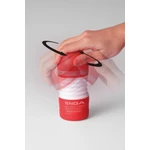 Tenga Rolling Head Cup - Crvena/Bež, Vodootporni, Lubrikant Uključen