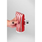 TENGA SQUEEZE TUBE CUP crvena/bela 15,5cm