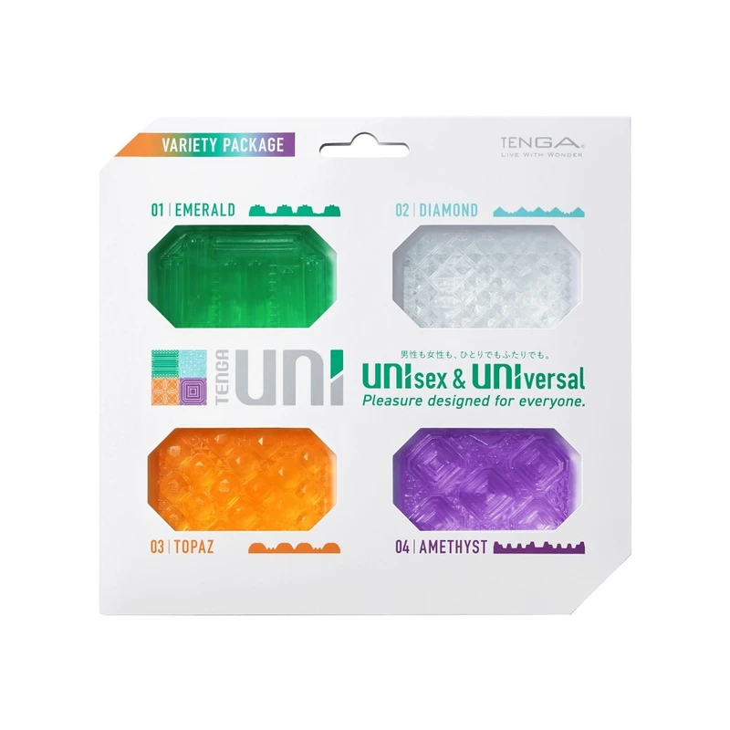 TENGA UNI VARIJANTI PAKET – Uniseks uživanje sa raznolikim teksturama