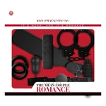 THE MEAN COUPLE ROMANCE BLACK - Komplet za strastvene trenutke sa mini vibratorom i pratećim dodacima