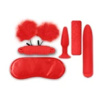 THE MEAN COUPLE ROMANCE RED II - Set za intimne igre sa vibratorom i analnim čepom 