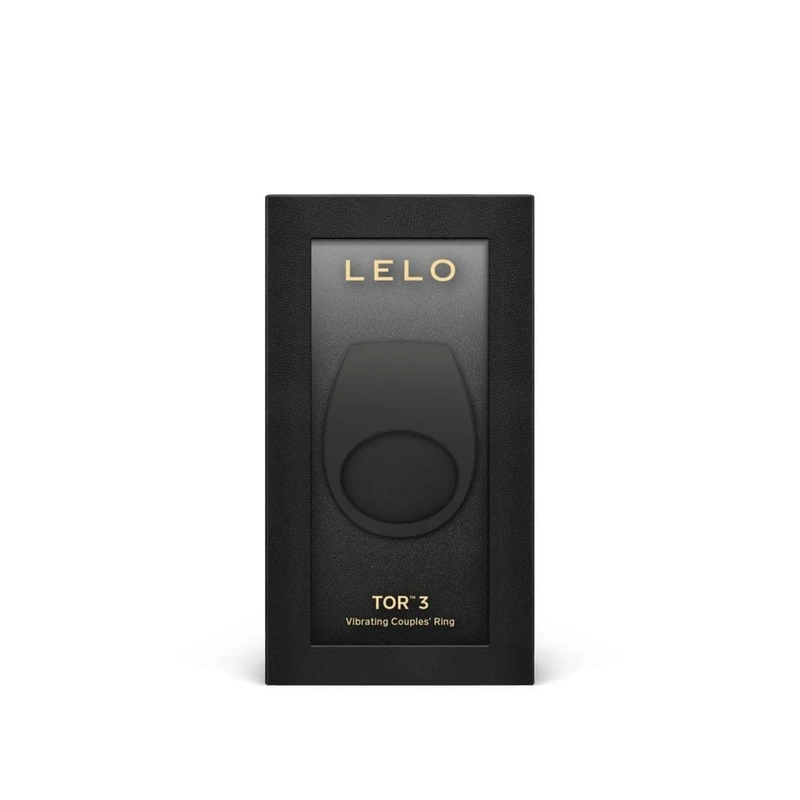 TOR™ 3 Crni Vibrirajući Prsten sa Aplikacijom