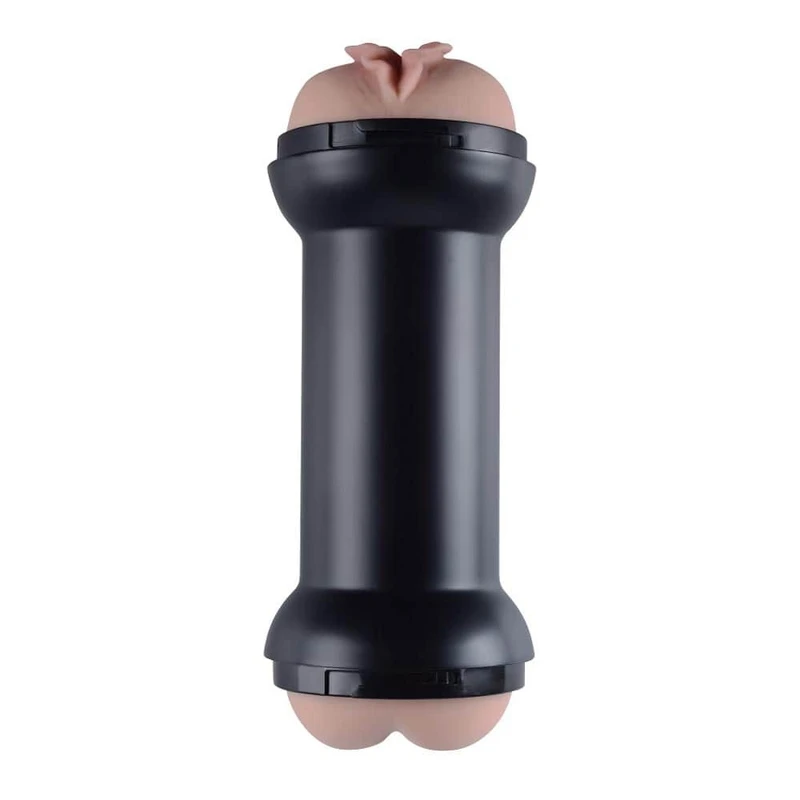 Training Master Double Side Stroker: Dupli Masturbator sa Vaginalnim i Analnim Otvorom - Lovetoy
