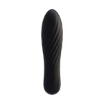 Tulip Black - Mini vibrator sa 10 modova vibracija, vodootporan, za G tačku, crni