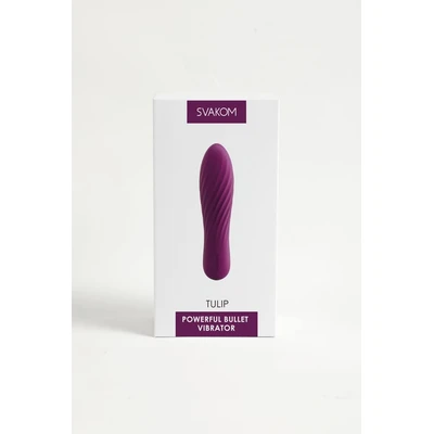 Tulip ljubičasta vibraciona igračka sa 10 modova vibracije - Sexy Shop