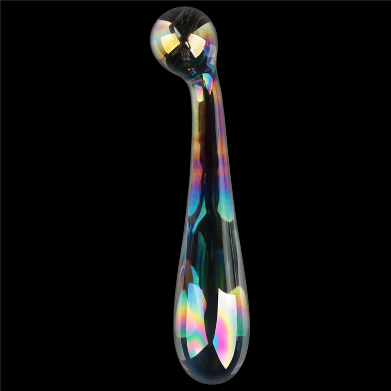 Twilight Gleam Višebojni Stakleni Dildo za G-tačku - Lovetoy 17cm