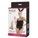 Ultra Cyberskin Strap-on Penis Fleshko 18,5cm sa testisima - Boja Kože
