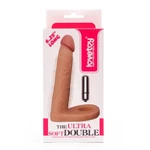Ultra Soft Double-Vibrating Realistični Dildo sa Straponom 15,8cm