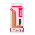 Ultra Soft Dupla Vibrirajuća Analna Dildo 14,7 cm