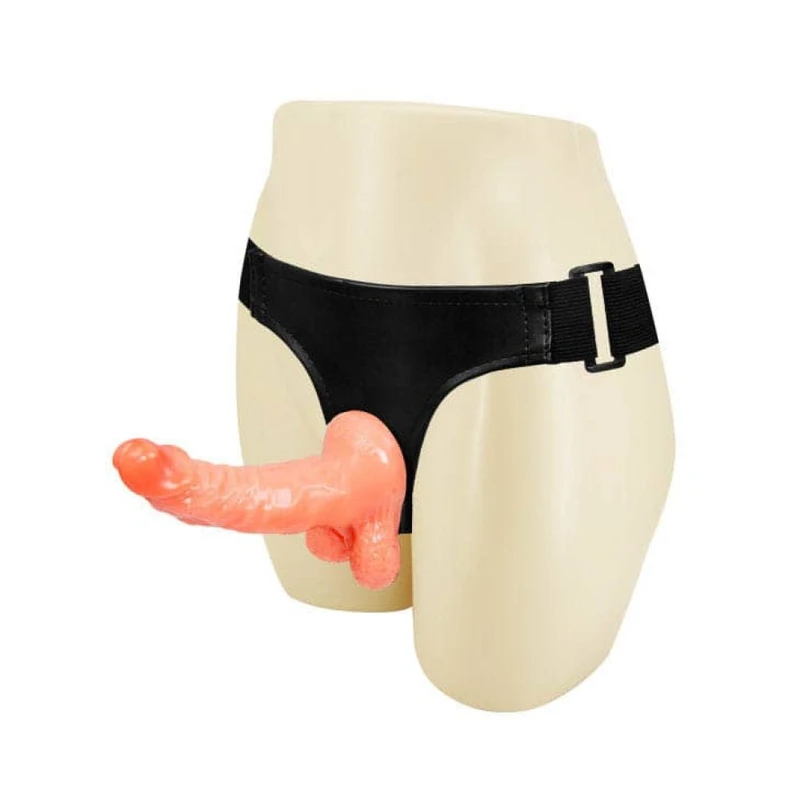 Ultra Strapon s Testisima - 15 cm Realističan Dildo, Debra