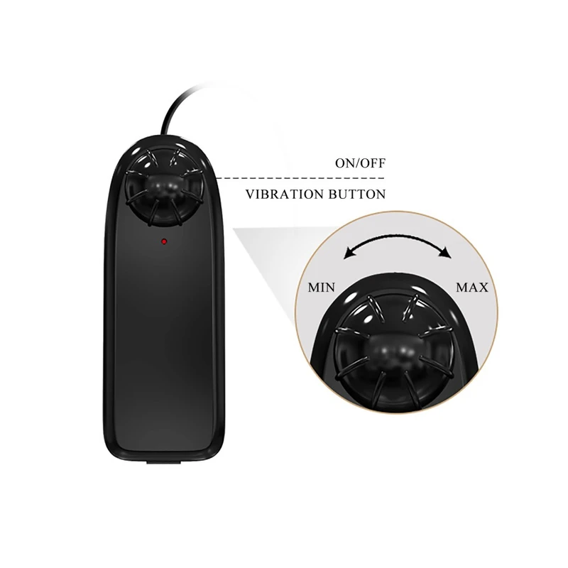 Ultra strastveni dildom sa vibratorom 20,6 cm crni