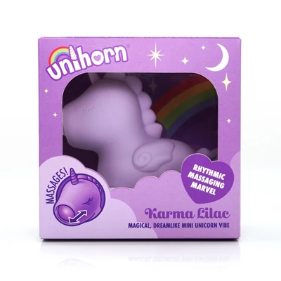 Unihorn - Karma Lilac Mini Vibrator s 10 Brzina i Vodootporan - Sexy Shop