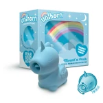 Unihorn Mini Vibrator sa Svetačkim Jezikom - 10 Brzina, Vodootporan, Plavi