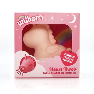 Unihorn - Viberator Heart Throb sa 10 vibro brzina i vodootpornim dizajnom - Sexy Shop