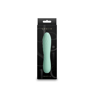 Vibracioni vibe Destiny - zelena, 14,5 cm, vodootporan - Sexy Shop