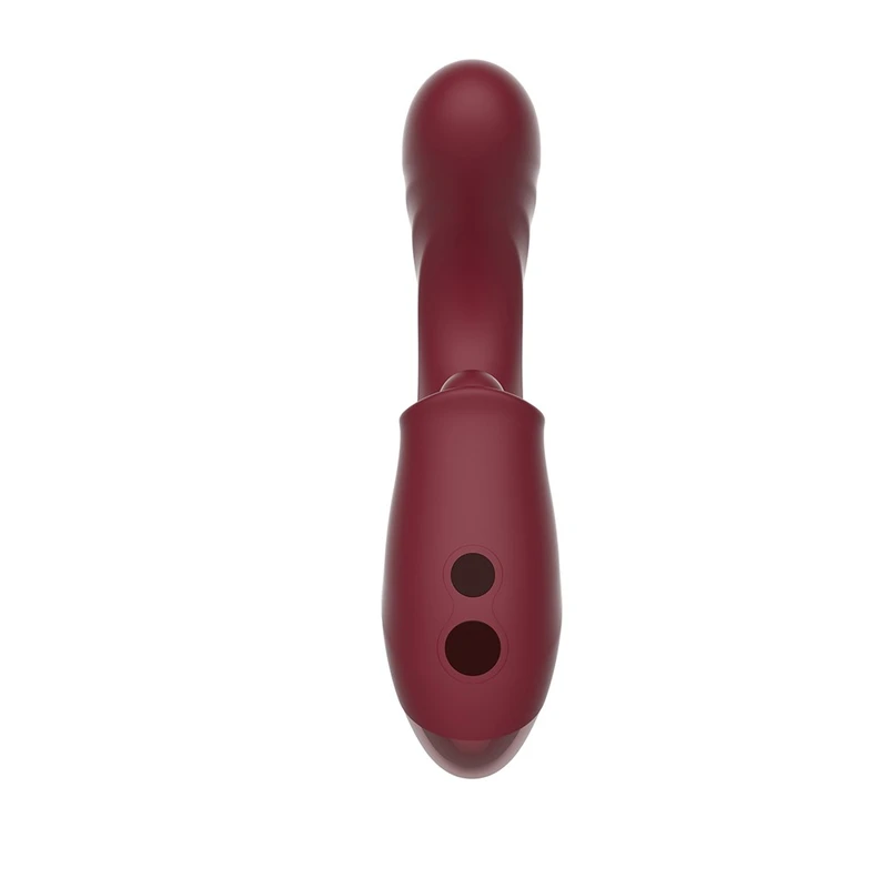 Vibrator Kissen Tide sa klitoralisnim i G tačkom stimulansom, vodootporan, bordošifrant