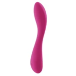 Vibrator za G tačku Libido Cerise - crven, 19.5 cm, vodootporan