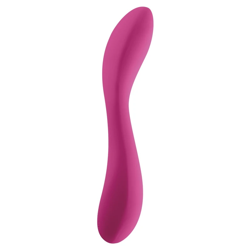 Vibrator za G tačku Libido Cerise - crven, 19.5 cm, vodootporan
