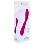 Vibrator za G tačku Libido Cerise - crven, 19.5 cm, vodootporan