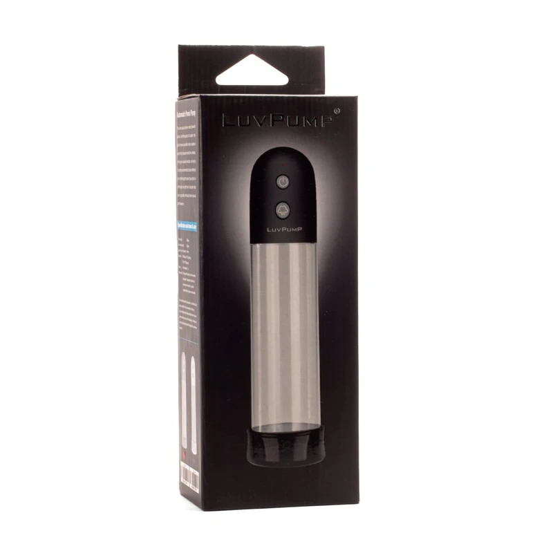 Vibrirajuća vodootporna penis pumpa Realov - prozirna 29cm
