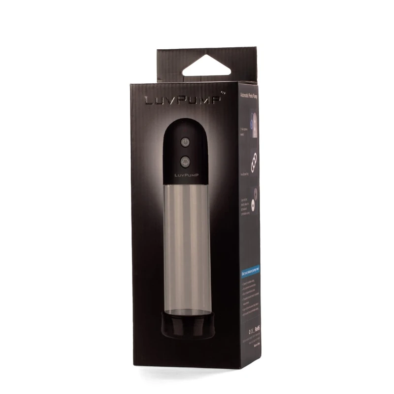 Vibrirajuća vodootporna penis pumpa Realov - prozirna 29cm