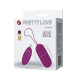 Vibrirajuće jaje sa daljinskim upravljačem Pretty Love Arvink - ljubičasto, vodootporno