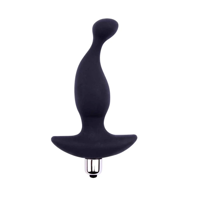 Vibrirajući analni stimulator Outlet - 7 funkcija, vodootporan, crni