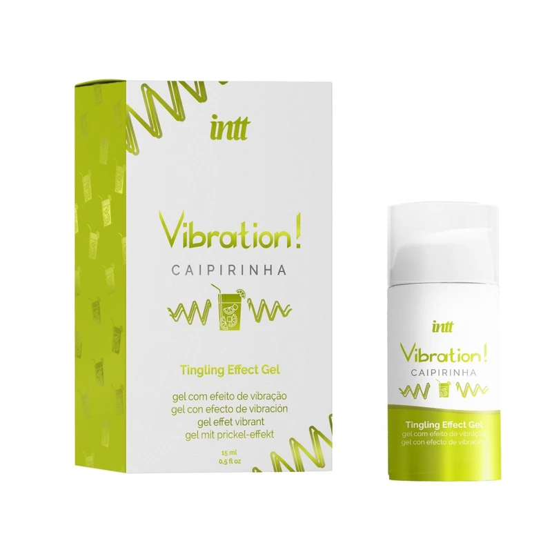 Vibrirajući gel Caipirinha 15ml - Intt