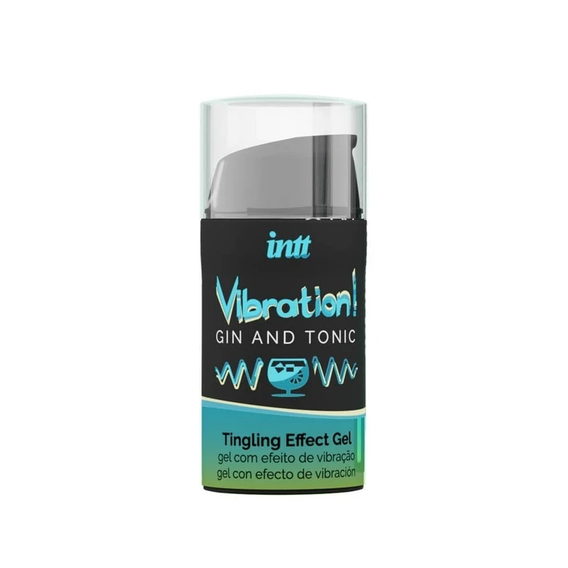 Vibrirajući gel za klitoris i penis - Gin Tonic 15ml