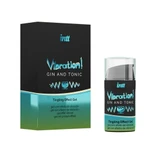 Vibrirajući gel za klitoris i penis - Gin Tonic 15ml