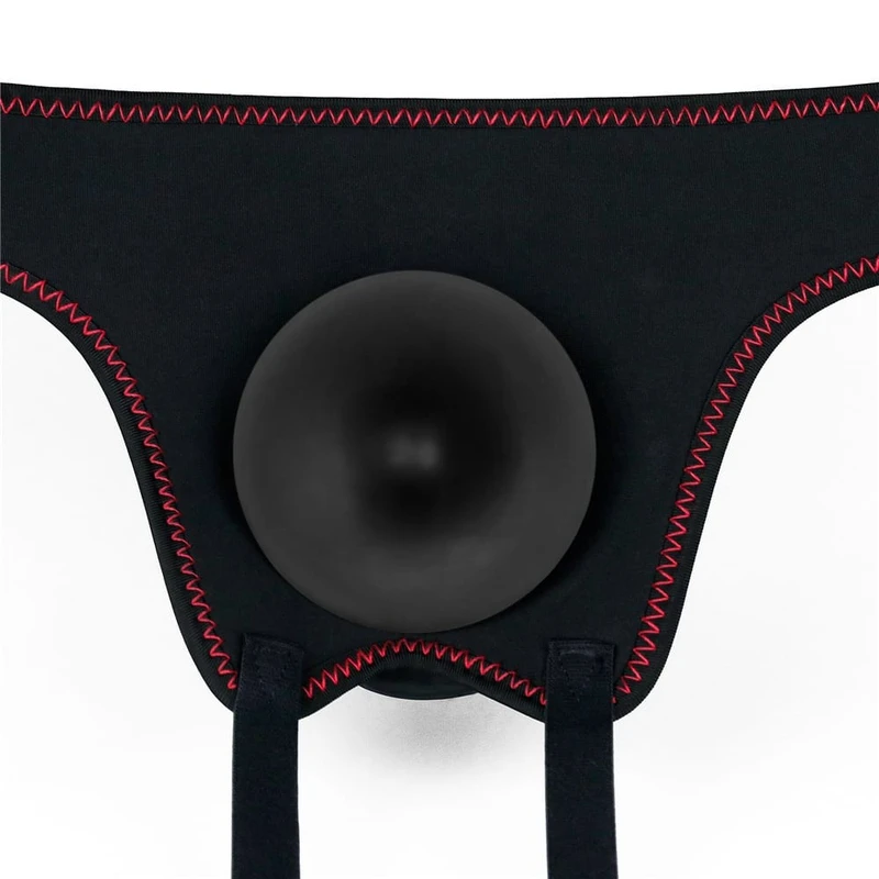 Vibrirajući strap-on set 20cm crni sa daljinskim upravljačem