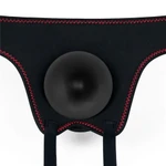 Vibrirajući Strapon Set 21,5 cm Crni Lovetoy