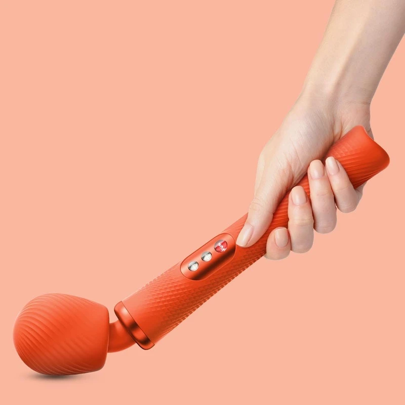 VIM - narandžasti vibrator sa fleksibilnim vratom