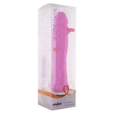 Vodootporni VIbrator Roze sa 7 Funkcija, Dužina 25 cm - Seven Creations - Sexy Shop