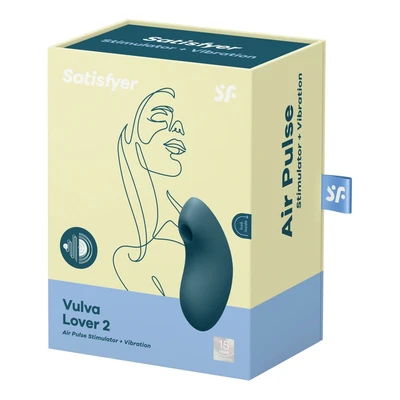 Vulva Lover 2 plavi vibracioni vibrator - Sexy Shop