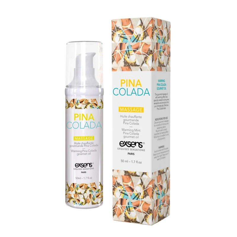 Warming gourmet masažno ulje PINA COLADA 50ml